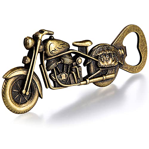 Unique Motorcycle Beer Gifts for Men, Vintage Motorcycle Bottle Opener, Fathers Day Gift Christmas Gift Biker Gift for Him Dad Husband Grandpa