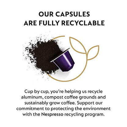 Nespresso Capsules OriginalLine,Ispirazione Variety Pack, Medium & Dark Roast Espresso Coffee, 50 Count Espresso Coffee Pods, Brews 1.35oz