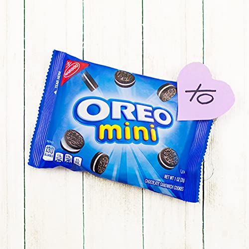 OREO Mini Chocolate Sandwich Cookies, 48 Snack Packs (4 Boxes)