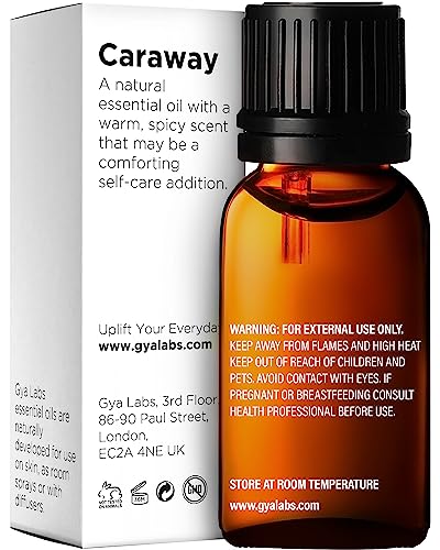 Gya Labs Caraway Essential Oil - Sweet & Spicy Scent (0.34 fl oz)