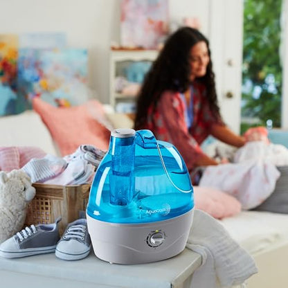 AquaOasis™ Cool Mist Humidifier (2.2L Water Tank) Quiet Ultrasonic Humidifiers for Bedroom & Large room - Adjustable -360 Rotation Nozzle, Auto-Shut Off, Humidifiers for Babies Nursery & Whole House