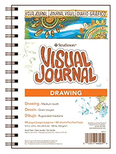 Strathmore Visual Journal Drawing 5.5"X8"-42 Sheets -460500