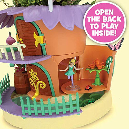 My Fairy Garden — Nature Cottage Toy Figurine and Plant Kit — Grow Your Own Magical Garden with Fairy Isla — Ages 4+