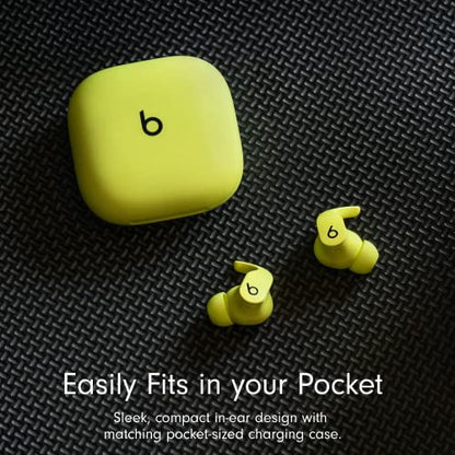 Beats Fit Pro - True Wireless Noise Cancelling Earbuds - Apple H1 Headphone Chip, Compatible with Apple & Android, Class 1 Bluetooth®, Built-in Microphone, 6 Hours of Listening Time – Volt Yellow