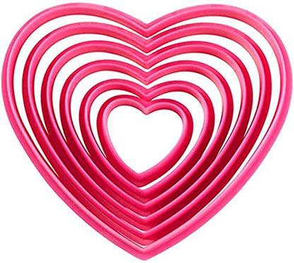 Wilton Nesting Heart Cutter Set