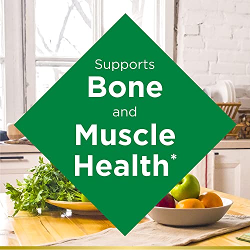 Nature’s Bounty Magnesium, Bone and Muscle Health, Whole Body Support, Tablets, 500 Mg, 200 Ct