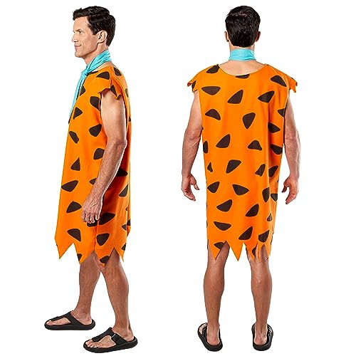 Rubie's mens The Flintstones, Fred Flintstone Costume, Multi-colored, Standard US