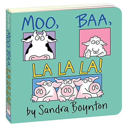 Boynton's Greatest Hits The Big Blue Box (Boxed Set): Moo, Baa, La La La!; A to Z; Doggies; Blue Hat, Green Hat