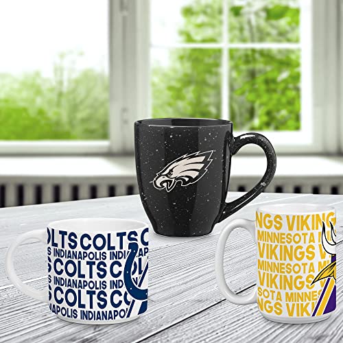 Rico Industries NFL Football Kansas City Chiefs 15 oz White Ceramic Coffee Mug