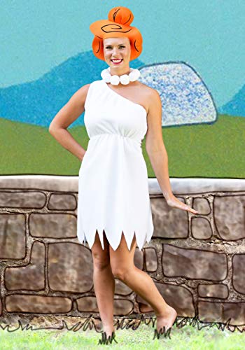 Rubie's womens The Flintstones Wilma Flintstone Costume Party Supplies, White, Standard US