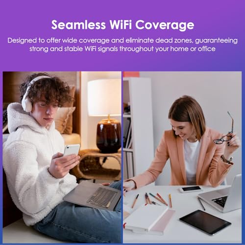 WAVLINK AC1200 Wireless WiFi Router, 5GHz+2.4GHz Dual Band WiFi 5 Router with 4x5dBi Antennas, 10/100Mbps WAN/LAN, Supports Router/AP/Repeater Mode, Beamforming Tech