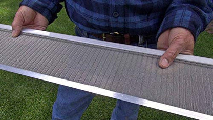 Raptor Gutter Guard Stainless Steel Micro Mesh - Contractor-Grade DIY Gutter Cover – 48 Ft Kit (5.5 in x 4 Foot)