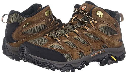 Merrell Men's Moab 3 Mid Waterproof Hiking Boot, Earth, 10.5