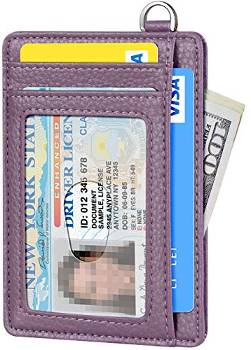 FurArt Slim Minimalist Wallet, Front Pocket Wallets, RFID Blocking, Credit Card Holder for Men & Women