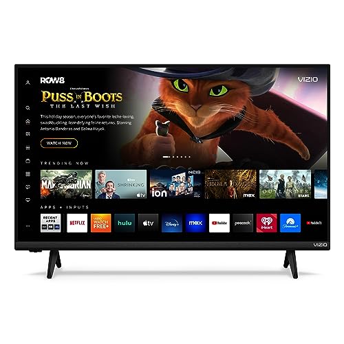 VIZIO 32-inch D-Series Full HD 1080p Smart TV with Apple AirPlay and Chromecast Built-in, Alexa Compatibility, D32fM-K01, 2023 Model (Renewed)