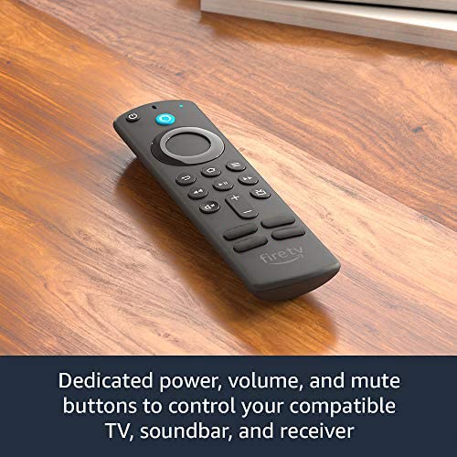 Amazon Alexa Voice Remote (3rd Gen) with TV controls, Requires compatible Fire TV device, 2021 release