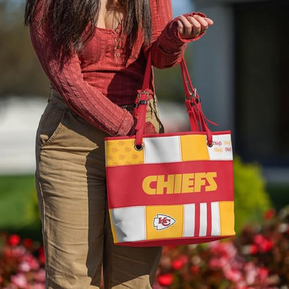 FOCO Kansas City Chiefs NFL Printed Collage Tote