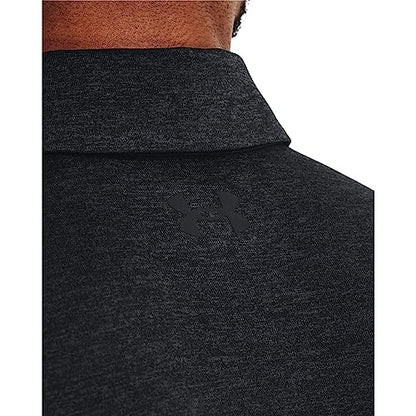 Under Armour Men's Standard Playoff Polo 3.0, (001) Black/Jet Gray/Black, X-Large