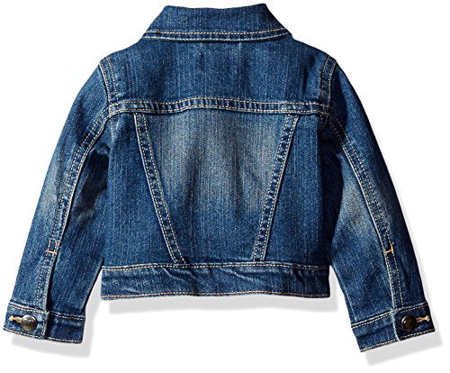 The Children's Place Baby Girls And Toddler Girls Basic Denim Jacket,China Blue,2T