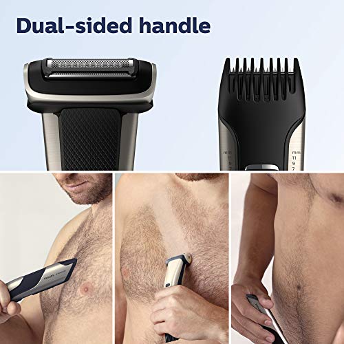 Philips Norelco Bodygroom Series 7000 Showerproof Body & Manscaping Trimmer & Shaver BG7030/49