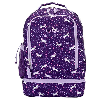 Bentgo® Kids 2-in-1 Backpack & Insulated Lunch Bag (Unicorn)