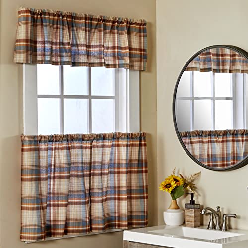 SKL Home Amber Plaid, Valance, Multi