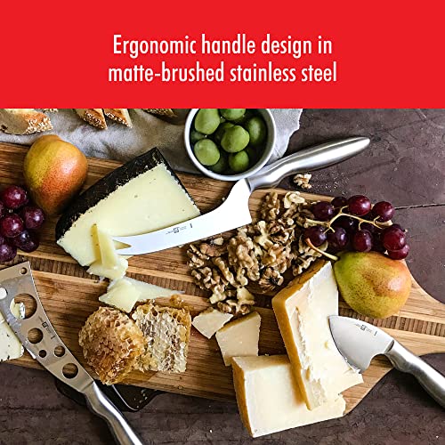 ZWILLING Collection 3-pc Cheese Knife Set for Charcuterie Board, Gift Set, Stainless Steel