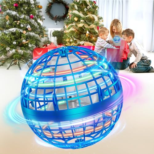 ACOUCB Flying Orb Ball Toy Cosmic Globe Flying Ball Hover Boomerang Fidget Spinner Ball Mini Drone Kids Cool Toys Indoor Safe for Teens Boys Girls 6 7 8 9 10+