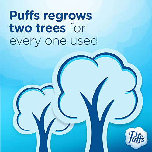 Puffs Ultra Soft Non-Lotion Tissues, 10 Cubes, 56 Tissues Per Box