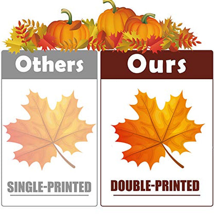 Funnlot 324 PCS Fall Window Clings, Autumn Window Clings for Glass Autumn Window Stickers Thanksgiving Clings for Windows Autumn Clings for Windows Fall Window Stickers Thanksgiving Autumn Home Office Decorations