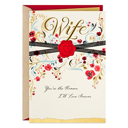 Hallmark Valentines Day Card for Wife (Love Forever)