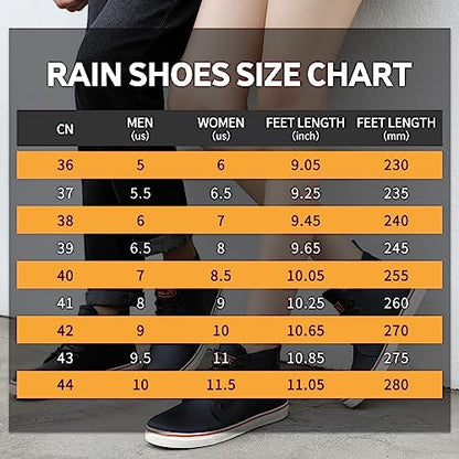 YUHITYGZGS Rain Boots for Women and Men, Waterproof Rubber Garden Boots Unisex Short Ankle Rain Shoes Lace Up Fishing Deck Boots Comfortable Anti-Slip Rainboots for Muck Mud Working Outdoor