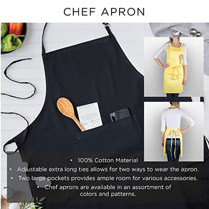 DII Unisex Kitchen Christmas Apron for Women & Men Adjustable Ties and Large Front Pockets, One Size, Woodland Holiday