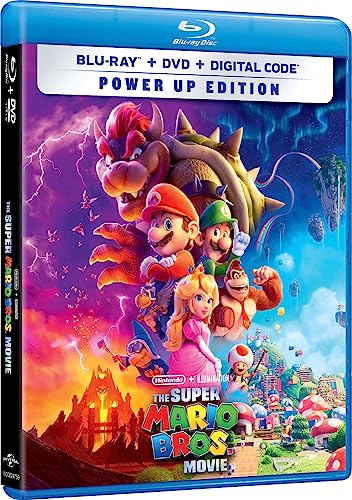 The Super Mario Bros. Movie (Blu-Ray + DVD + Digital)