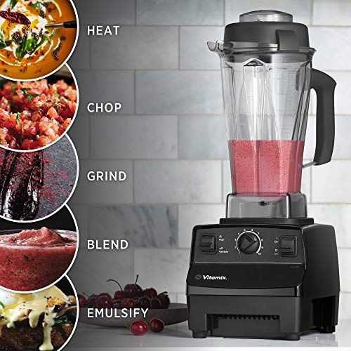 Vitamix 5200 Blender, Professional-Grade, Container, Black, Self-Cleaning 64 oz