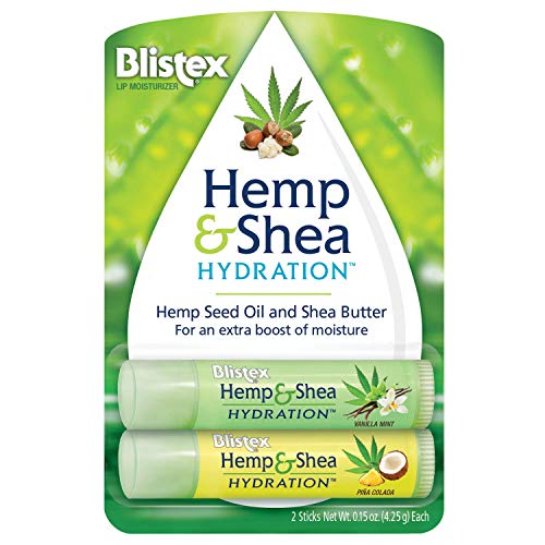 Blistex Hemp & Shea Hydration, 2 count