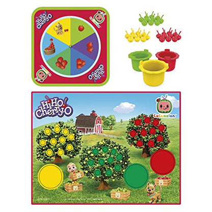 Hi Ho Cherry-O: CoComelon Edition Board Game, Counting, Numbers, and Matching Game for Preschoolers, Kids Ages 3 and Up, for 2-3 Players (Amazon Exclusive)