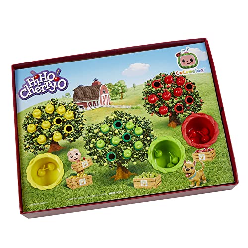 Hi Ho Cherry-O: CoComelon Edition Board Game, Counting, Numbers, and Matching Game for Preschoolers, Kids Ages 3 and Up, for 2-3 Players (Amazon Exclusive)