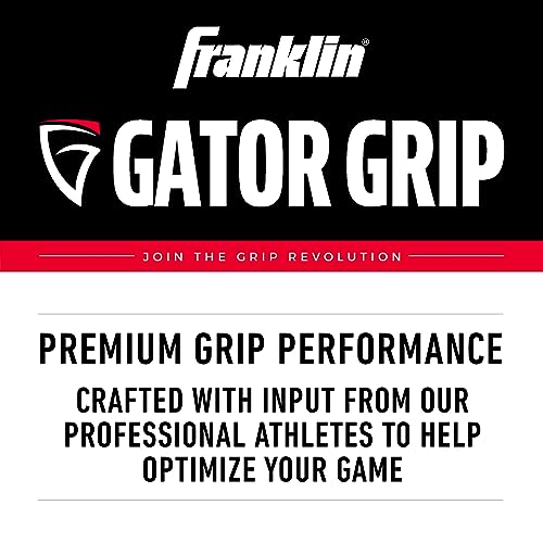 Franklin Sports Unisex Adult Black - Wet Franklin Sports Gator Grip Bat Grip Tape, Black, 1.2 mm US