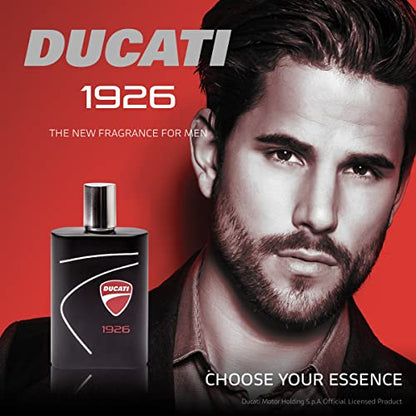 1926 by Ducati - Fragrance for Men - Aromatic Fougere Scent - Opens with Tangerine and Bergamot Notes - Blended with Lavender - For Intense and Bold Men Looking to Exude Style - 1.7 oz EDT Spray