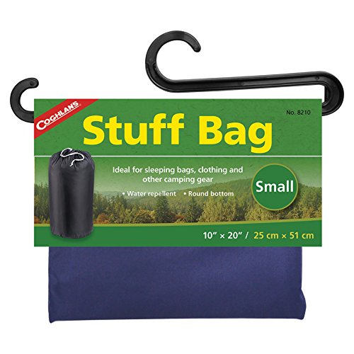 Coghlan's Water Repellant Utility Stuff Bag, 10 x 20-Inches, Assorted Colors, Small