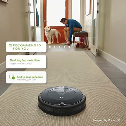 iRobot Roomba 694 Robot Vacuum-Wi-Fi Connectivity, Personalized Cleaning Recommendations, Works with Alexa, Good for Pet Hair, Carpets, Hard Floors, Self-Charging, Roomba 694