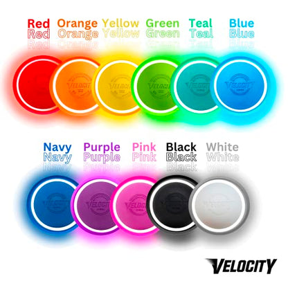 Velocity Lacrosse Balls - Official NFHS, SEI, and College Approved Size - Meets NOCSAE Standard - Approved Competition Colors - White, 12 Pack