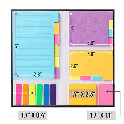 Mr. Pen- Sticky Notes Set, 410 Pack, School Supplies, Office Supplies, Planner Sticky Note Dividers Tabs, Book Notes, Bible Sticky Notes