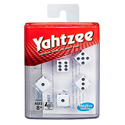 Hasbro Gaming Yahtzee Board Game, Fast-Playing Dice Games for Kids, Teens, and Adults, Strategy Games, Family Games for Kids, 2 or More Players, Ages 8 and Up