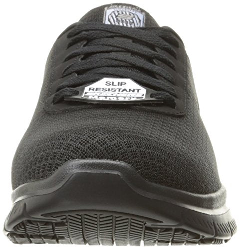 Skechers Men's Flex Advantage Bendon Work Shoe, Black, 12 Wide