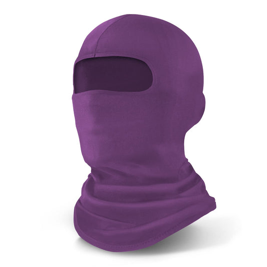 YESLIFE Purple Ski Mask, Balaclava Face Mask for Men and Women, Skiing, Snowboarding, Motorcycle, UV Protection & Wind Protection, Hat