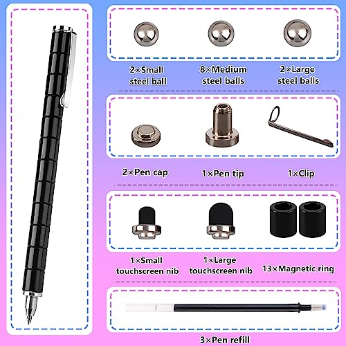 Fidget Pen Gifts For Teenage Girls - Magnetic Pen Cool Gadgets Teen Boys Gift Ideas - Magnet Pen Cool Things For Adults Kids Teens - Best Gift For 10 11 12 13 14 15 Year Old Boy - Novelty Toy For 8-12