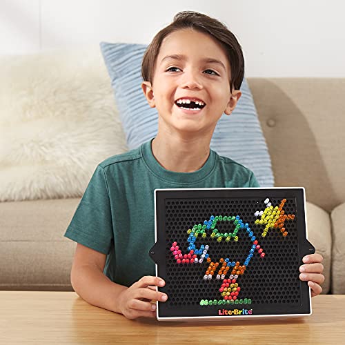 Lite Brite Ultimate Classic, Light up creative activity toy, Gifts for girls and boys ages. Educational Learning, Fine Motor Skills