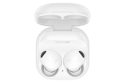 SAMSUNG Galaxy Buds 2 Pro True Wireless Bluetooth Earbuds, Noise Cancelling, Hi-Fi Sound, 360 Audio, Comfort In Ear Fit, HD Voice, Conversation Mode, IPX7 Water Resistant, US Version, White